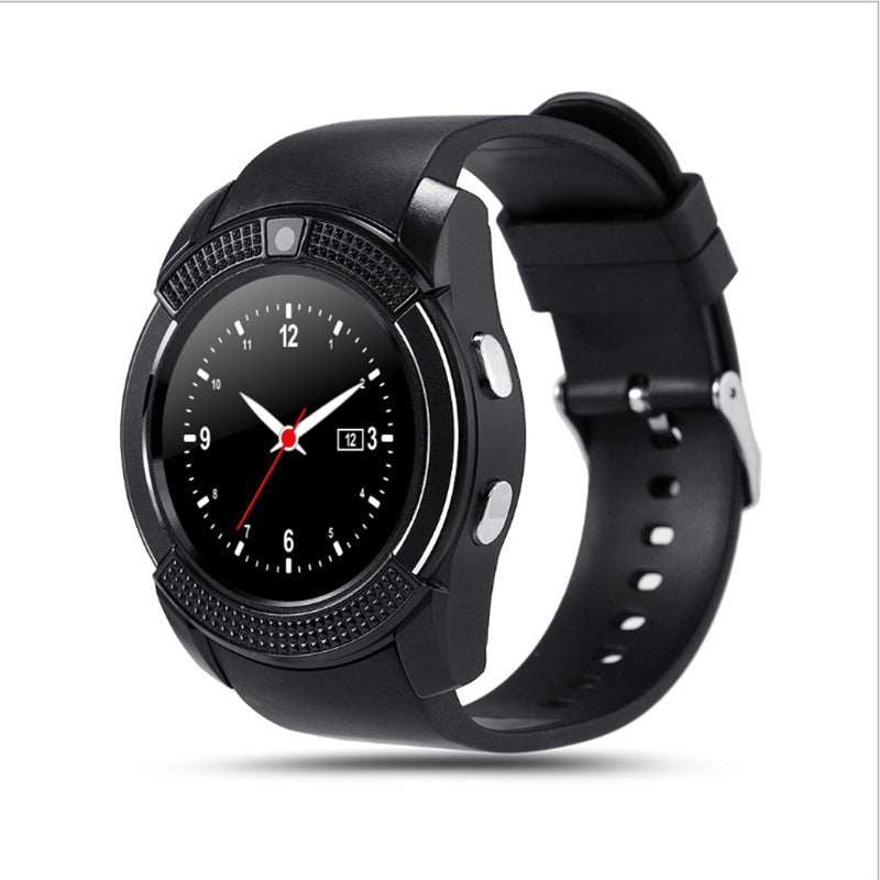 Full Circle Smartwatch with Card Slot Sleep and Activity Monitor