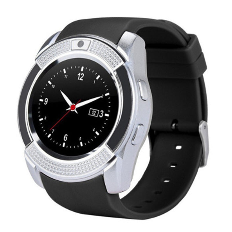 Full Circle Smartwatch with Card Slot Sleep and Activity Monitor