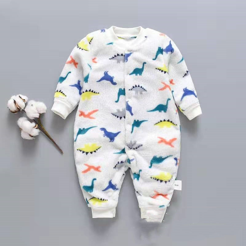 Long Sleeve Baby Romper – Soft and warm Cotton One-Piece for Infants