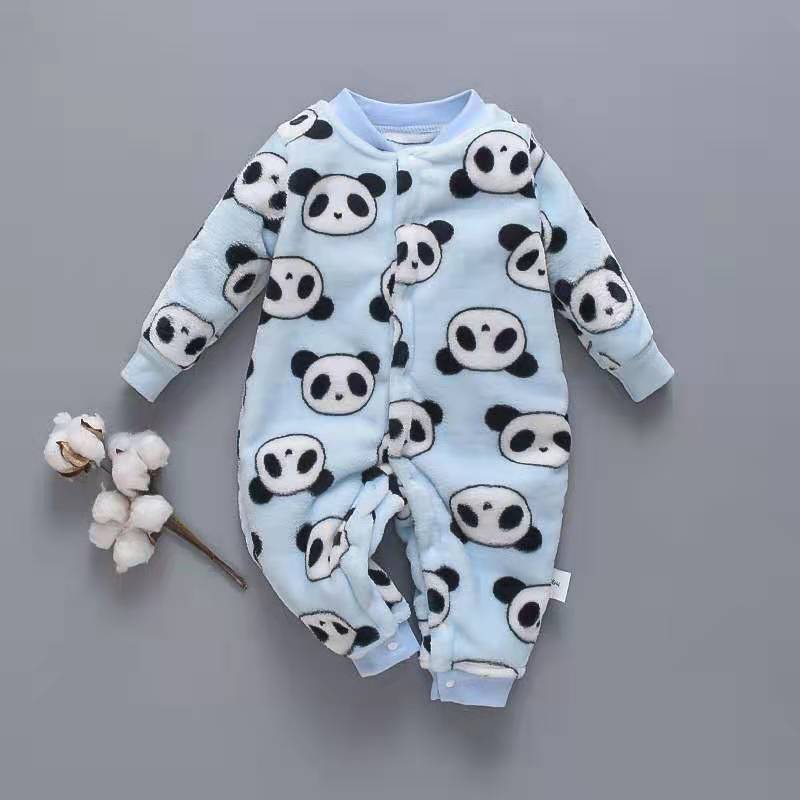 Long Sleeve Baby Romper – Soft and warm Cotton One-Piece for Infants