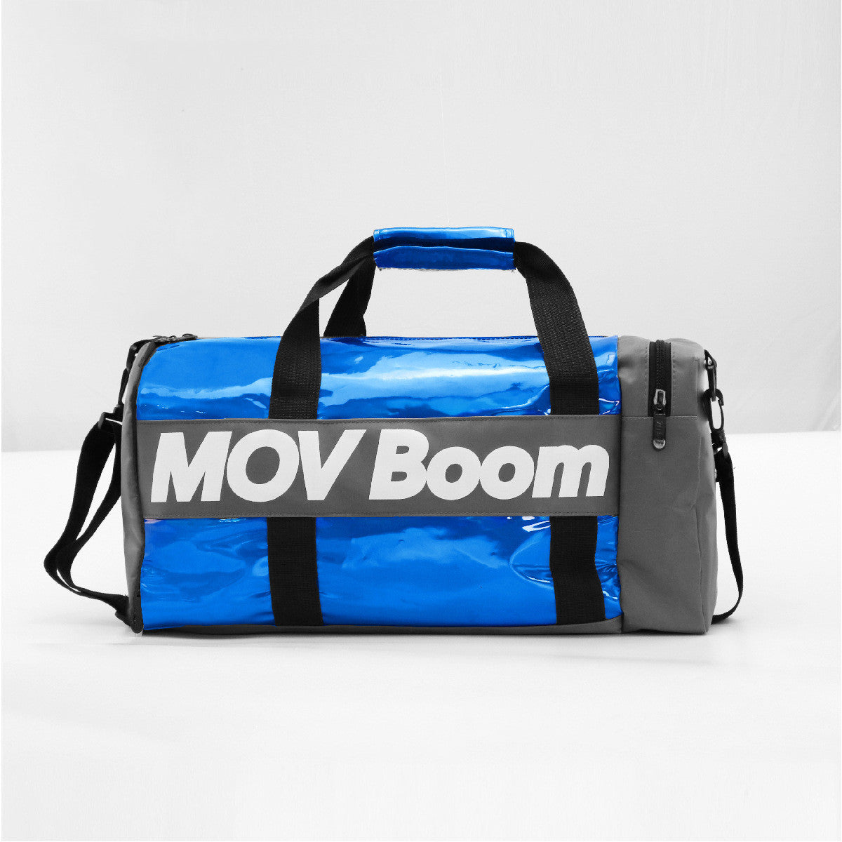 Laser PU Leather Gym Bag – Stylish Sports Training Yoga Bag