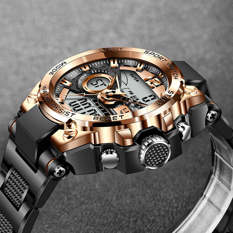 Luminous Quartz Watch Waterproof Casual Timepiece for Men and Women