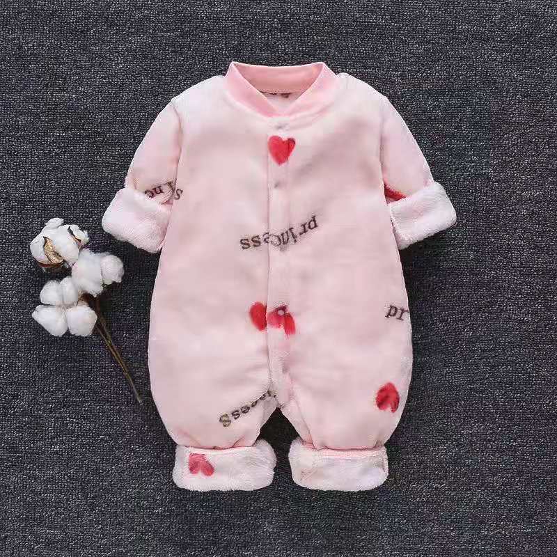 Long Sleeve Baby Romper – Soft and warm Cotton One-Piece for Infants