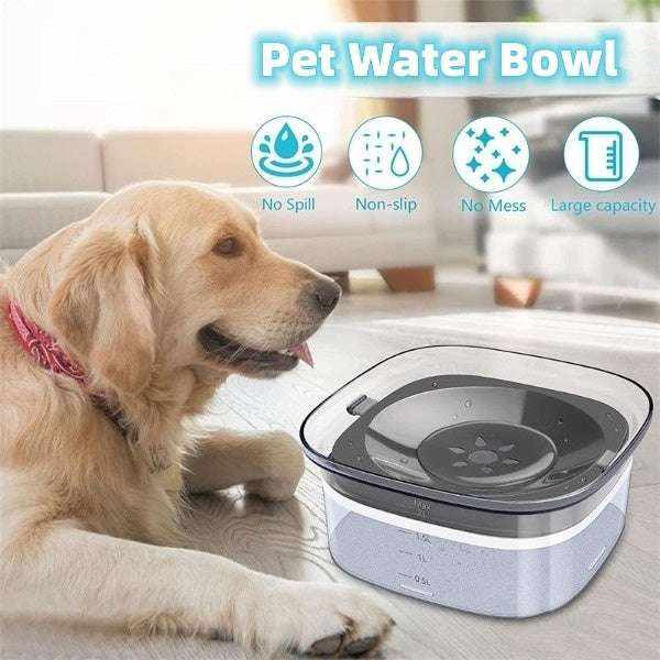 70oz Large Dog Water Bowl Spill Proof Slow Drinking Bowl for your dog