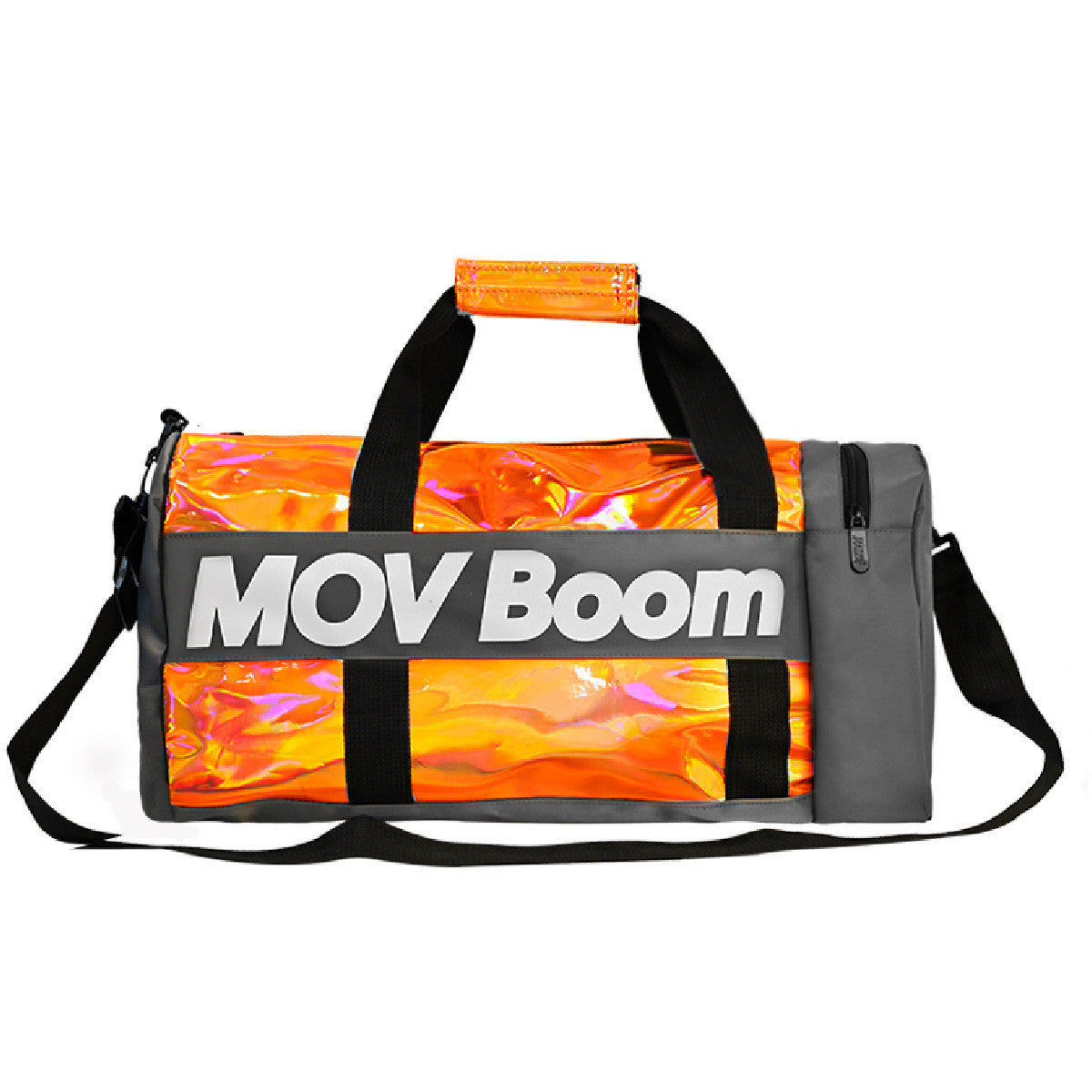 Laser PU Leather Gym Bag – Stylish Sports Training Yoga Bag