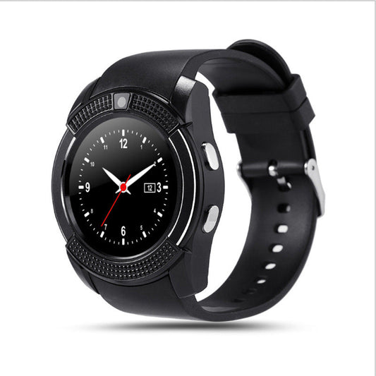 Full Circle Smartwatch with Card Slot Sleep and Activity Monitor