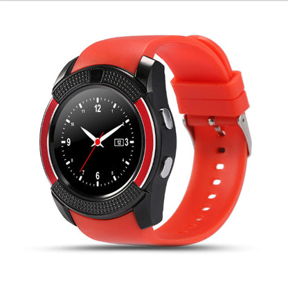 Full Circle Smartwatch with Card Slot Sleep and Activity Monitor