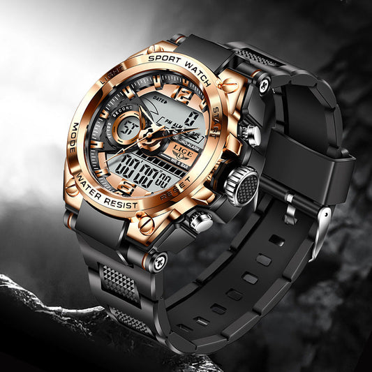 Luminous Quartz Watch Waterproof Casual Timepiece for Men and Women