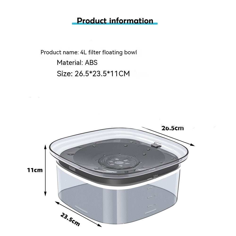  70oz Large Dog Water Bowl Spill Proof Slow Drinking Bowl for your dog