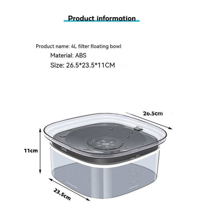  70oz Large Dog Water Bowl Spill Proof Slow Drinking Bowl for your dog